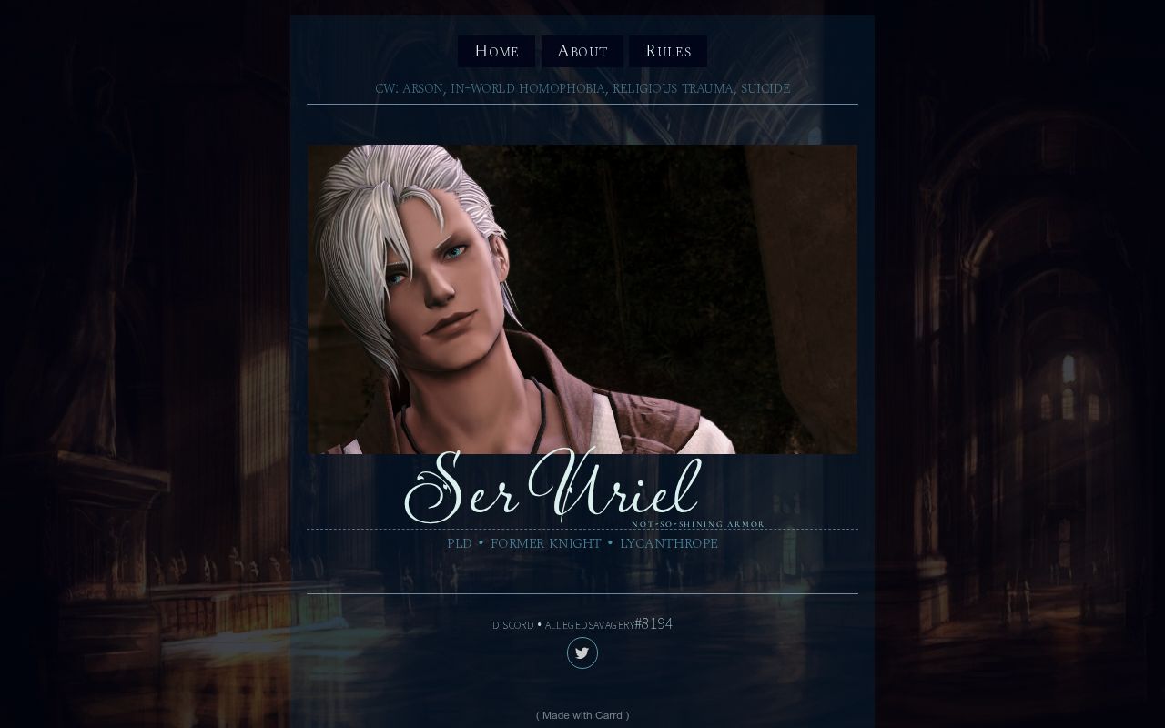 Carrd profile picture for @uriel